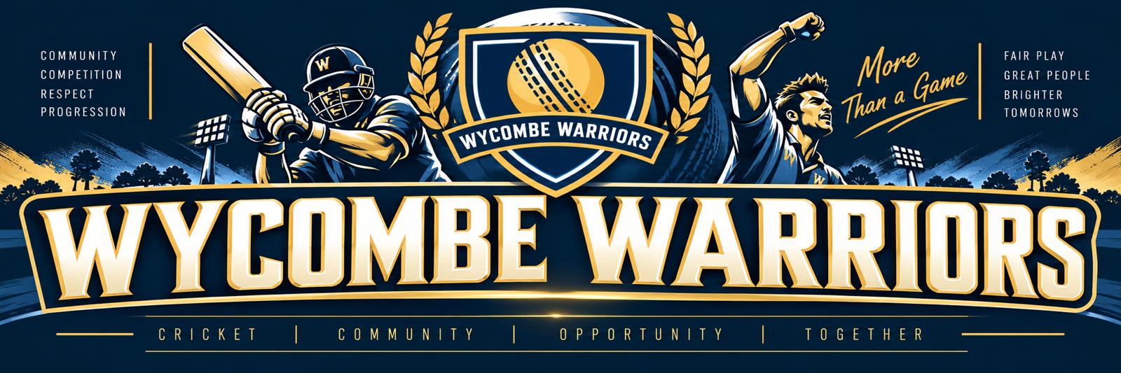 Wycombe Warriors cricket banner